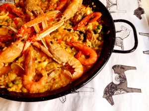 Receta Paella Marisco