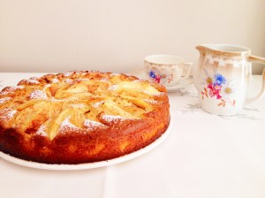 Receta pastel de manzana