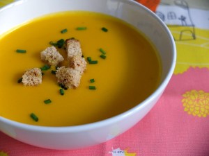 receta crema de zanahoria y naranja