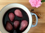 como hacer peras al vino